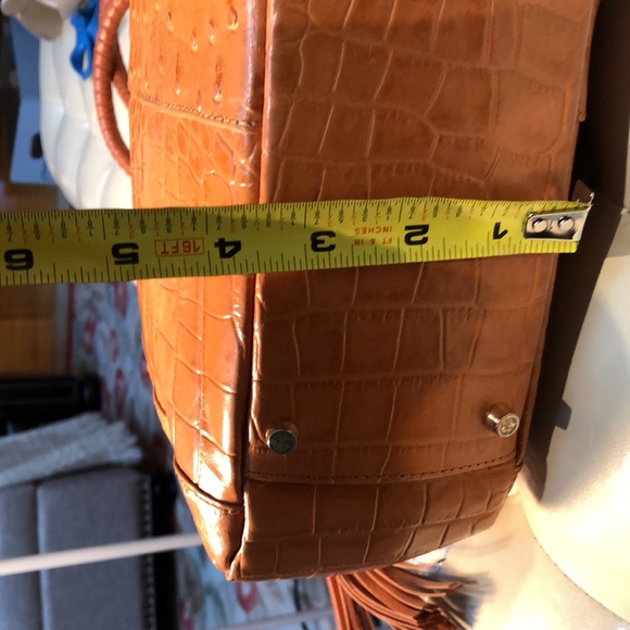 Genuine leather Isabella Adams tote, handbag or laptop bag - Picture 6 of 15